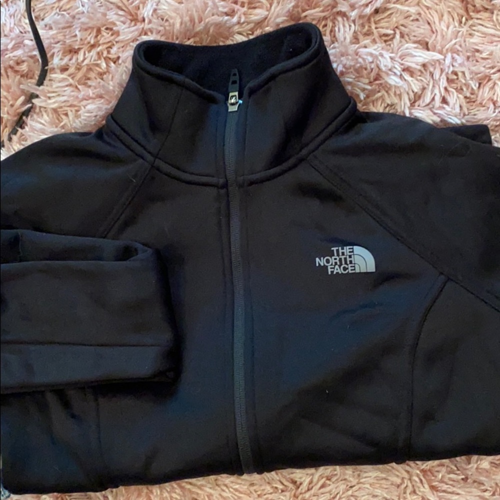 North face zip jacket
